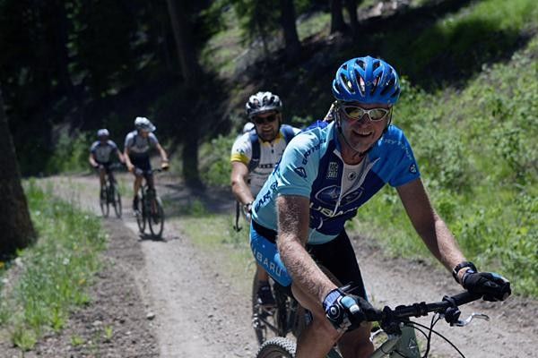 Gary Fisher on a ride