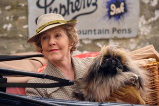 Patricia Hodge as dog-loving Mrs Pumphrey.