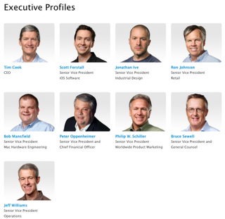 Apple executive team