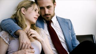 (L to R) Cindy (Michelle Williams) and Dean (Ryan Gosling) and Cindy (Michelle Williams) in Blue Valentine