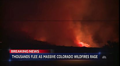 Boulder County fire in Colorado