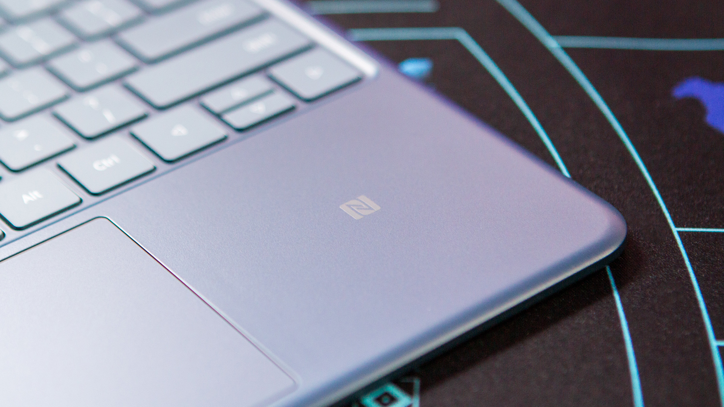 NFC logo on the OnePlus Pad 3 Smart Keyboard