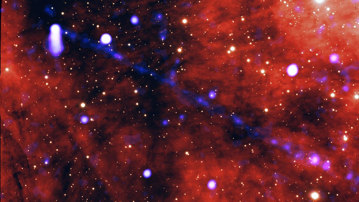 NASA caught a lifeless star spewing antimatter throughout area in dazzling new image