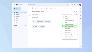 How to block emails in Gmail