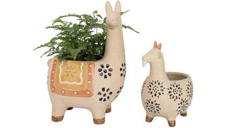 La Jolie Muse ceramic animal succulent planter pots