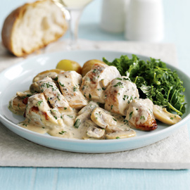 Speedy Mushroom Chicken Fillets