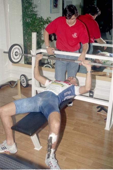 Time to get back into shape for Marco Pantani after getting hit by a car in 1995. He missed the Giro d'Italia that year but won two stages at the Tour later in the season