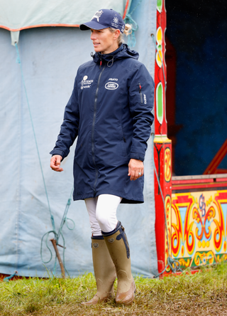 Zara Tindall attends day 2 of the 2023 Festival of British Eventing at Gatcombe Park on August 5, 2023 in Stroud, England