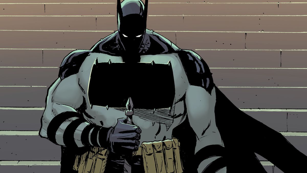 Nick Dragotta&#039;s imposing new take on Batman.