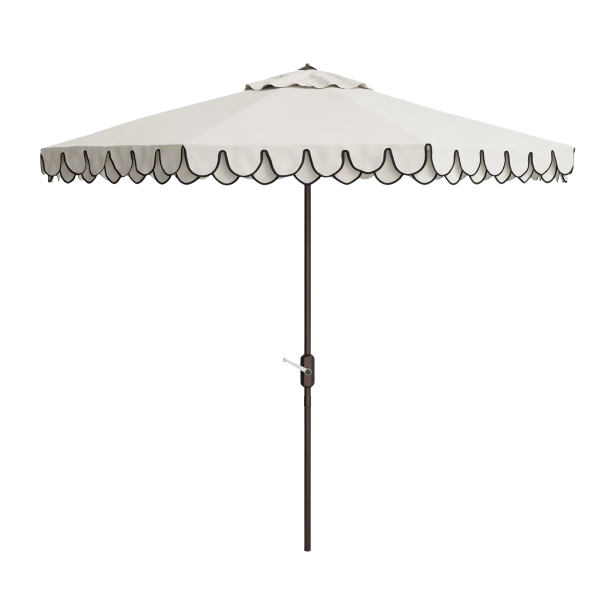 a white umbrella