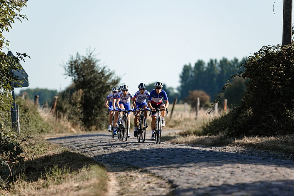 FDJ Nouvelle-Aquitaine Futuroscope preview the cobbles of Paris-Roubaix