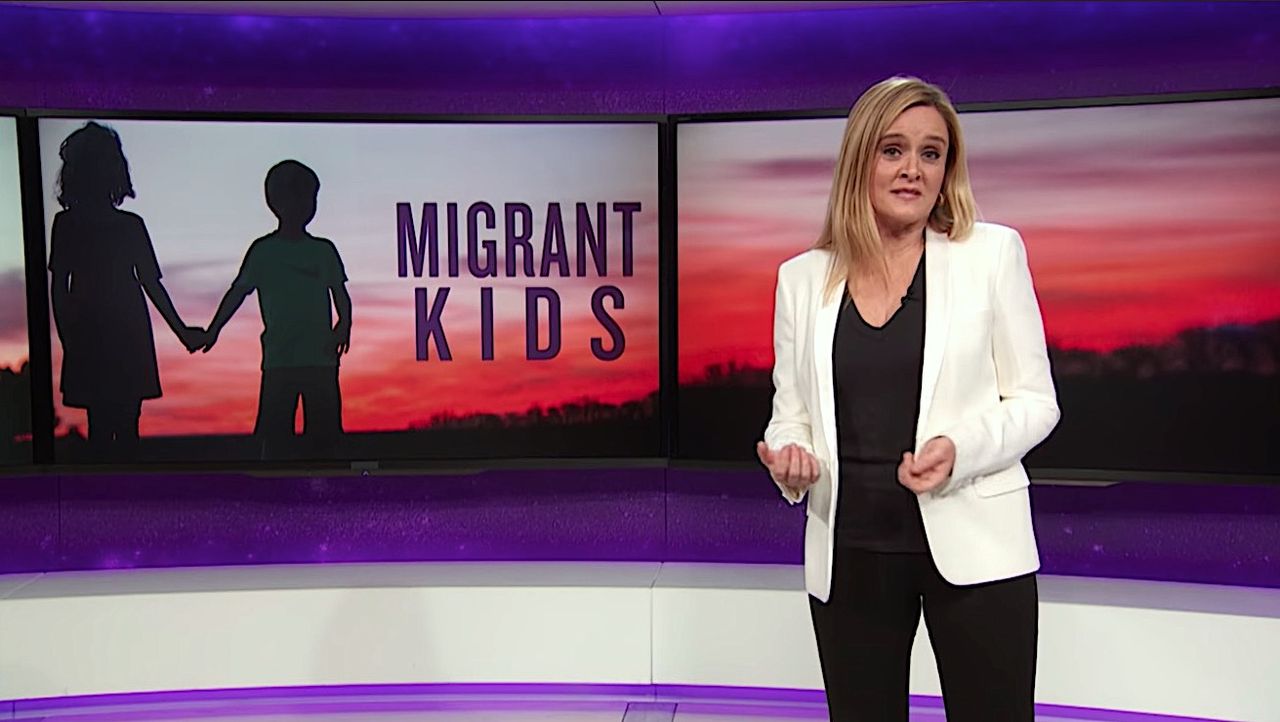 Samantha Bee has another go at child migrant policy