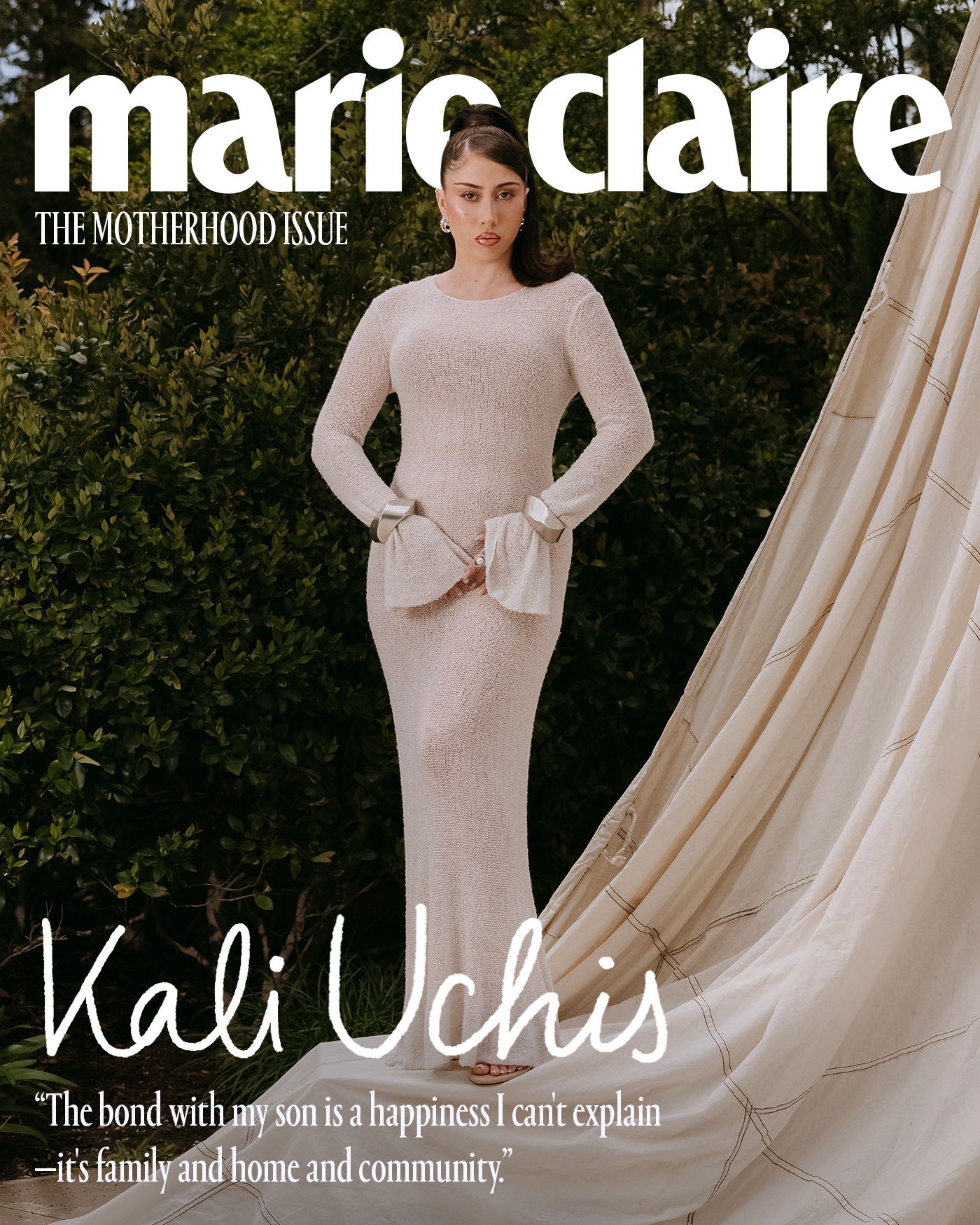 Kali Uchis on the cover of Marie Claire