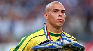 Ronaldo at the end of the 1998 World Cup final, having just lost 3-0 to France