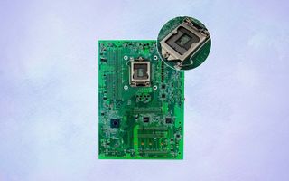 Enctec reverse-socket motherboard