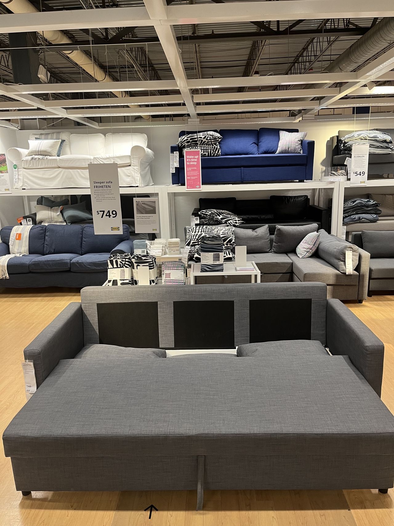 friheten sleeper sofa from ikea