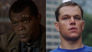 Samuel L. Jackson in Captain Marvel; Matt Damon in The Departed