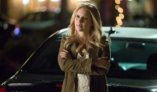 Claire Holt folds arms Rebekah Mikaelson The Originals The CW