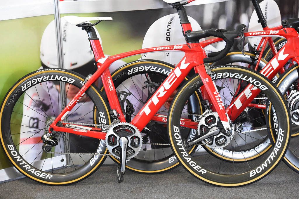 The Trek bikes for Trek-Segafredo