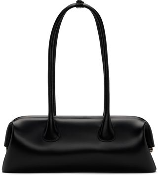 Black Boat Wide Mini Bag