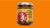 Crunchy chocolate hazelnut spread