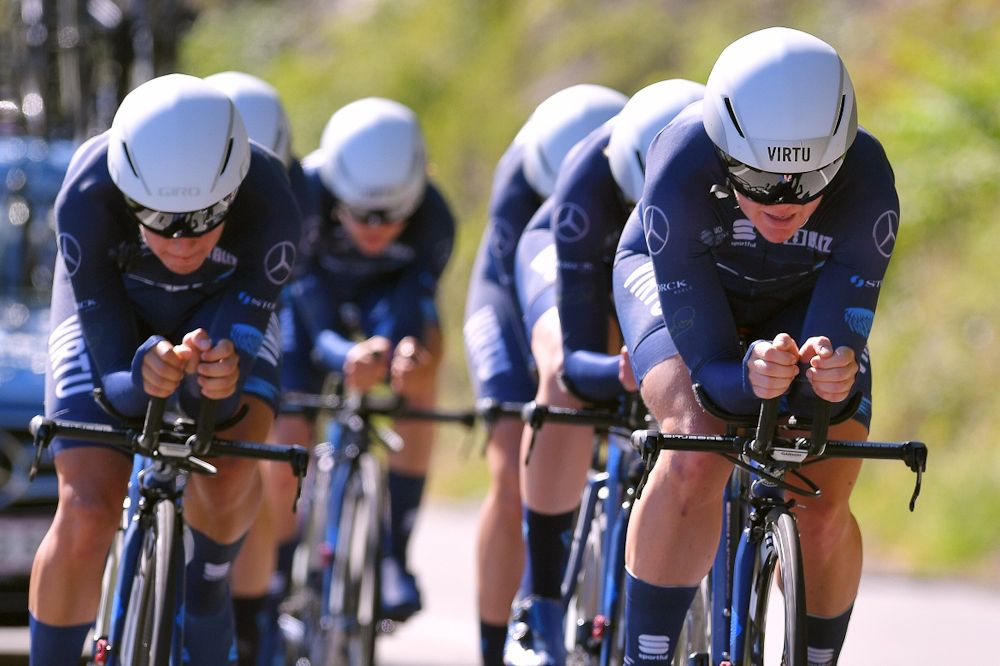 Sara Penton leads Team Virtu Cycling