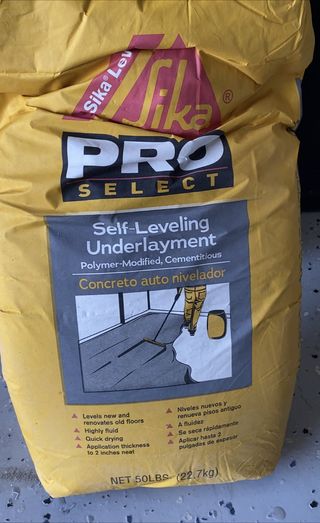 self leveling concrete