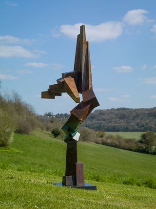 Bruce Beasley Ally Sculpture In The Garden At Pangolin