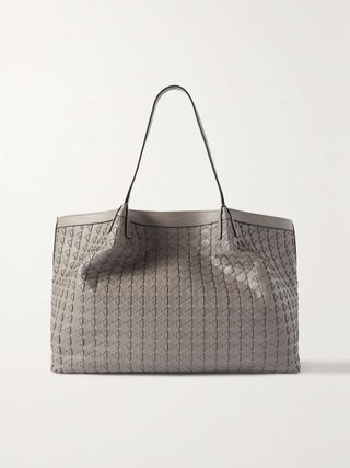 Secret Large Woven Leather Tote