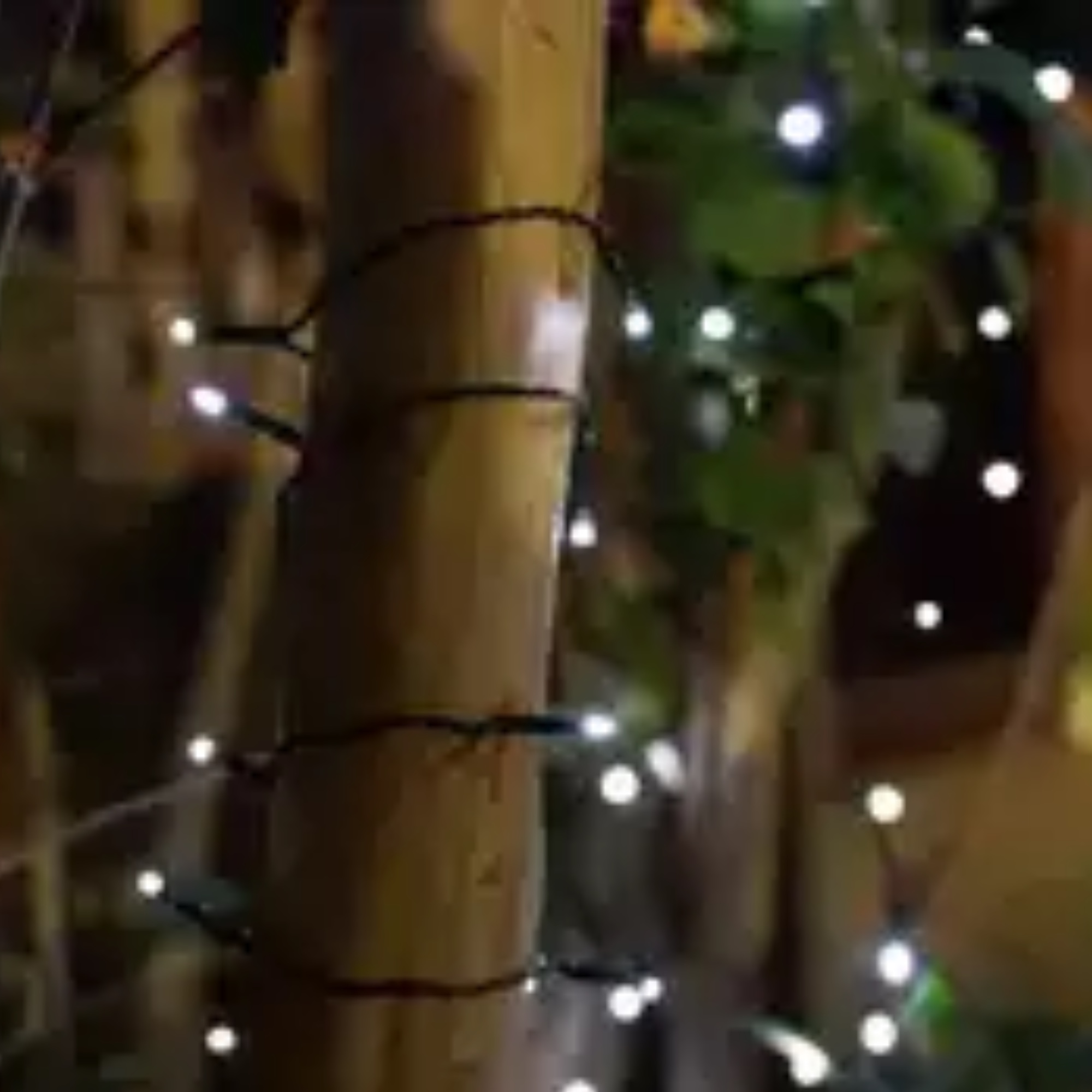 Garden By Sainsbury's 300 White Solar String Lights