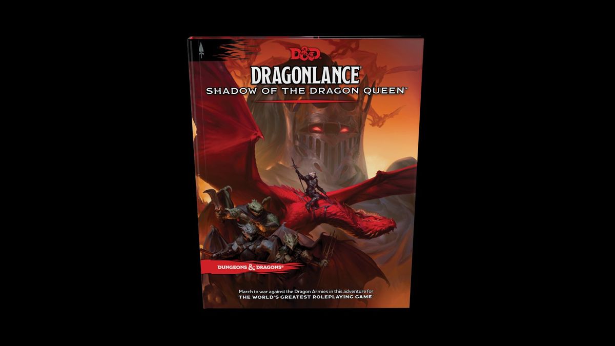 D&amp;D Dragonlance: Shadow of the Dragon Queen book cover