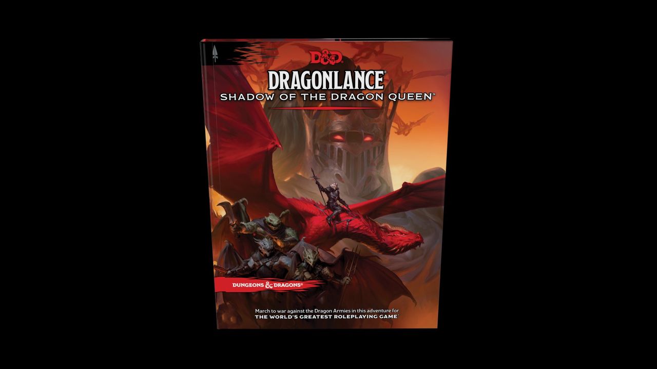 D&amp;D Dragonlance: Shadow of the Dragon Queen book cover