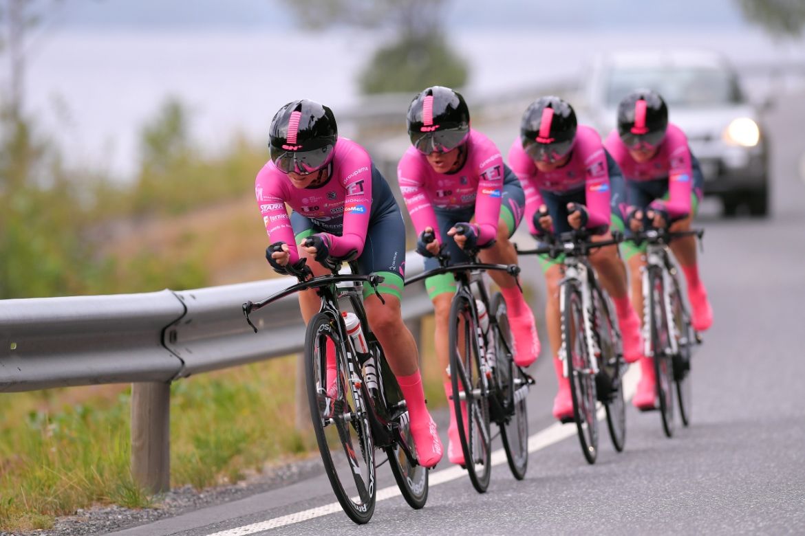 BePink in the Ladies Tour of Norway TTT