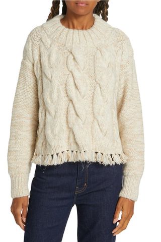 the westside Betsy Alpaca-Blend Pullover Sweater