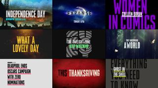 SYFY reports on a wide range of genre programming