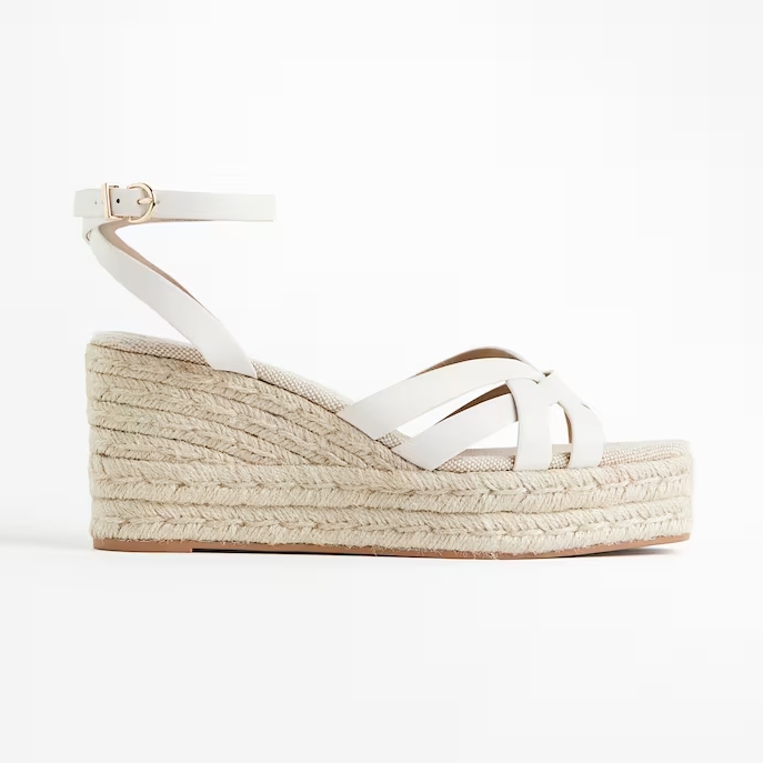 H&M Wedge-Heeled Espadrilles