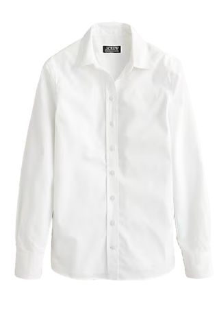 Wren Slim Shirt in Stretch Cotton Poplin