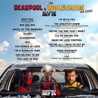 Deadpool and Wolverine soundtrack track listing