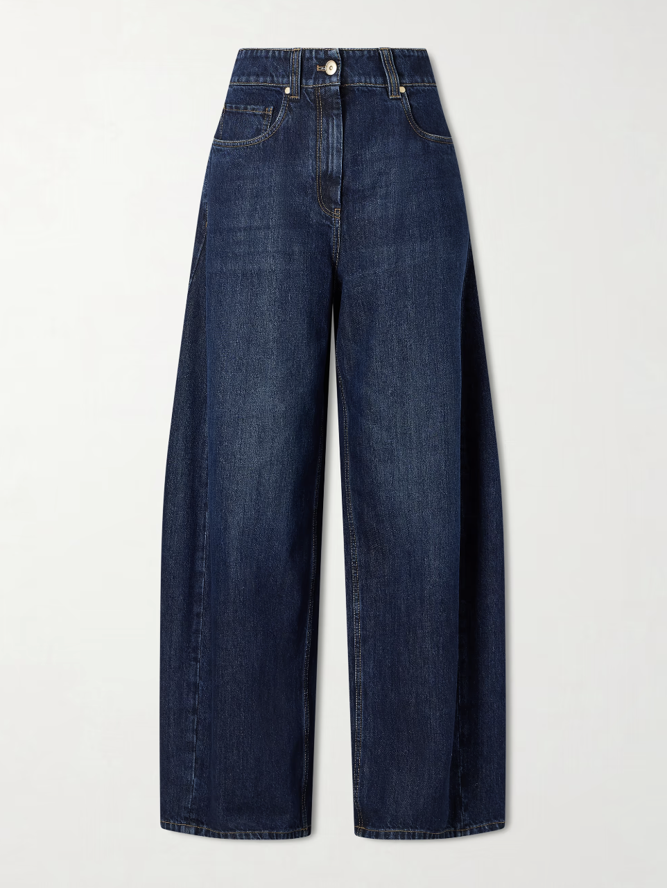 BRUNELLO CUCINELLI, Mid-rise wide-leg jeans