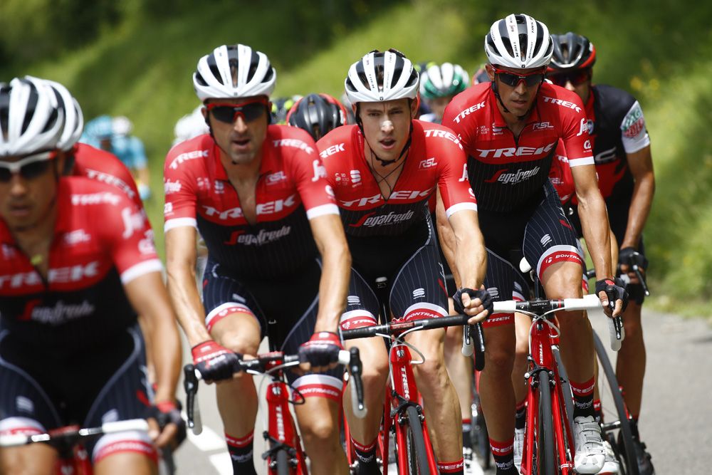 TrekSegafredo team to support Contador and Degenkolb at the Tour de