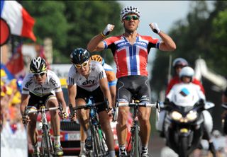 Thor Hushovd wins Tour de France 2010 stage 3