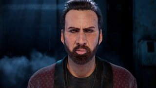Nicolas Cage in Dead by Daylight.