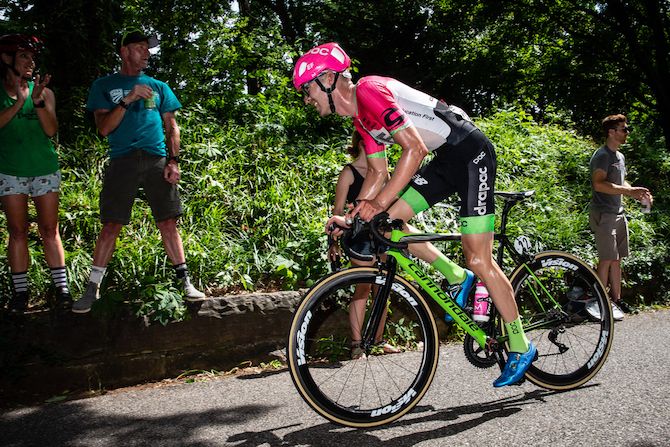 Alex Howes (EF Education First-Drapac) during the US Pro Road Race National Championships on June 24, 2018 in Knoxville, Tennessee
