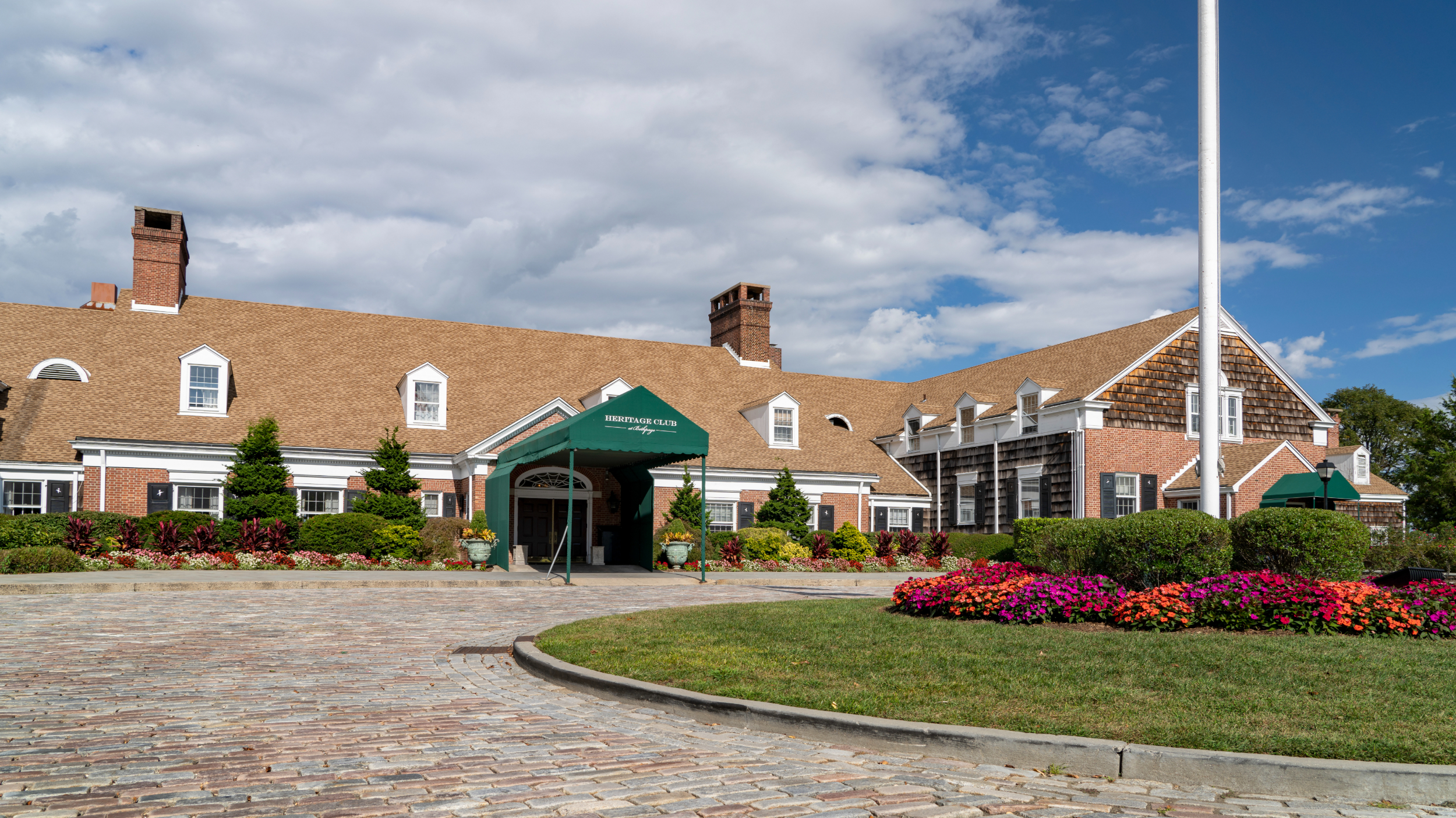The clubhouse at Bethpage Black