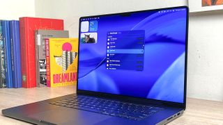 macOS Tahoe running on a MacBook Pro