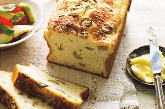 Gluten-free olive bread