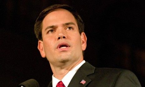 Florida Senator-elect Marco Rubio may be hailed as a Tea Party success story but the conservative labels himself &amp;quot;first and foremost as a Republican.&amp;quot;