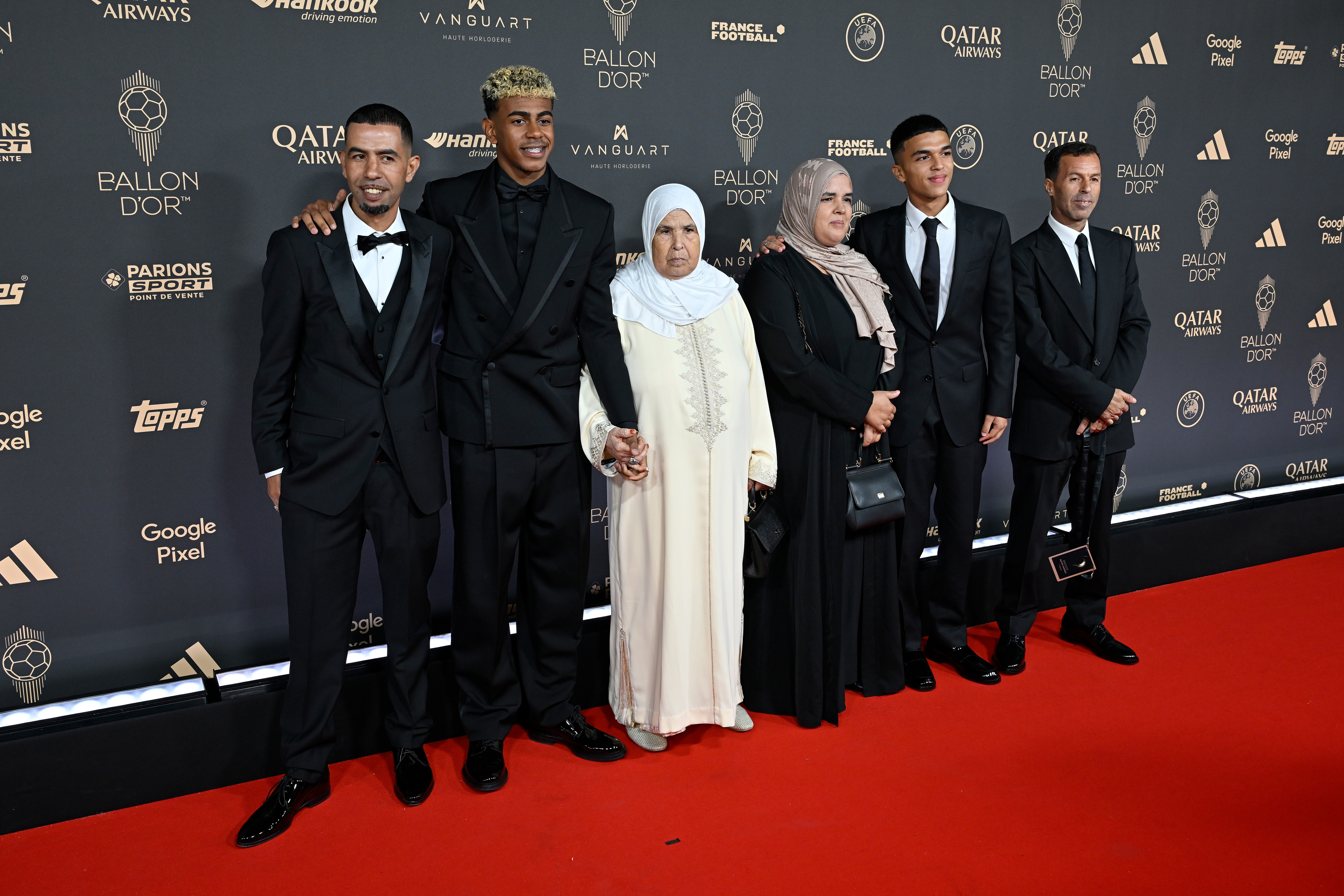 Lamine Yamal is recognised at the 2025 Ballon d&#039;Or ceremony