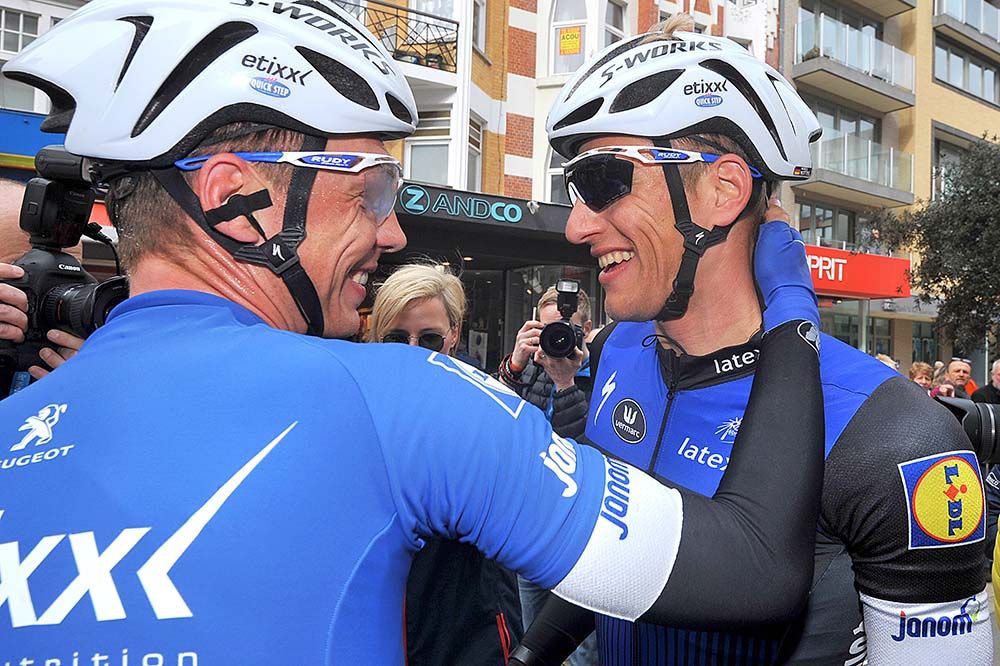 Marcel Kittel and Tony Martin (Etixx-QuickStep)
