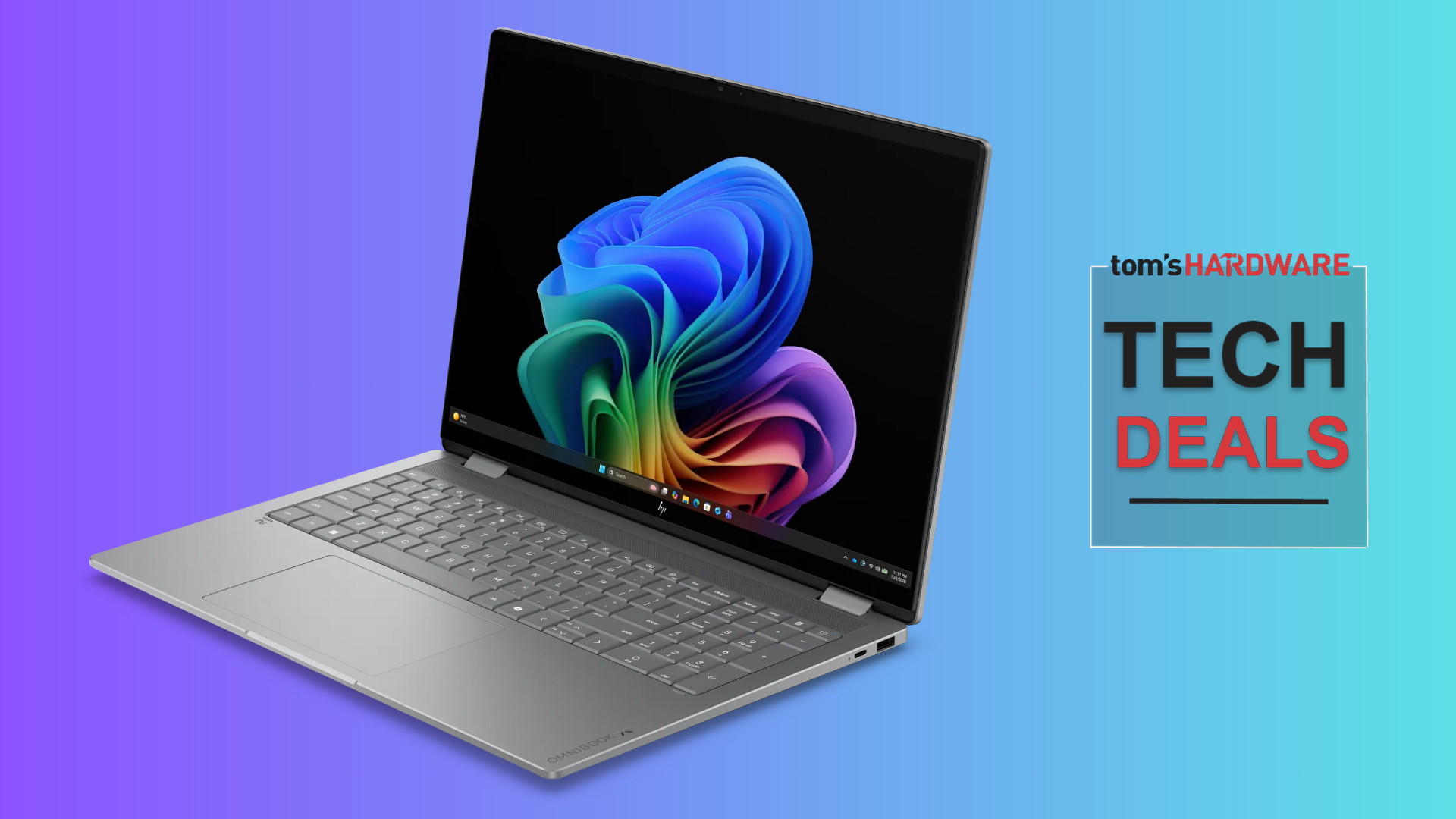 HP OmniBook X Flip 2-in-1 on sale at Best Buy